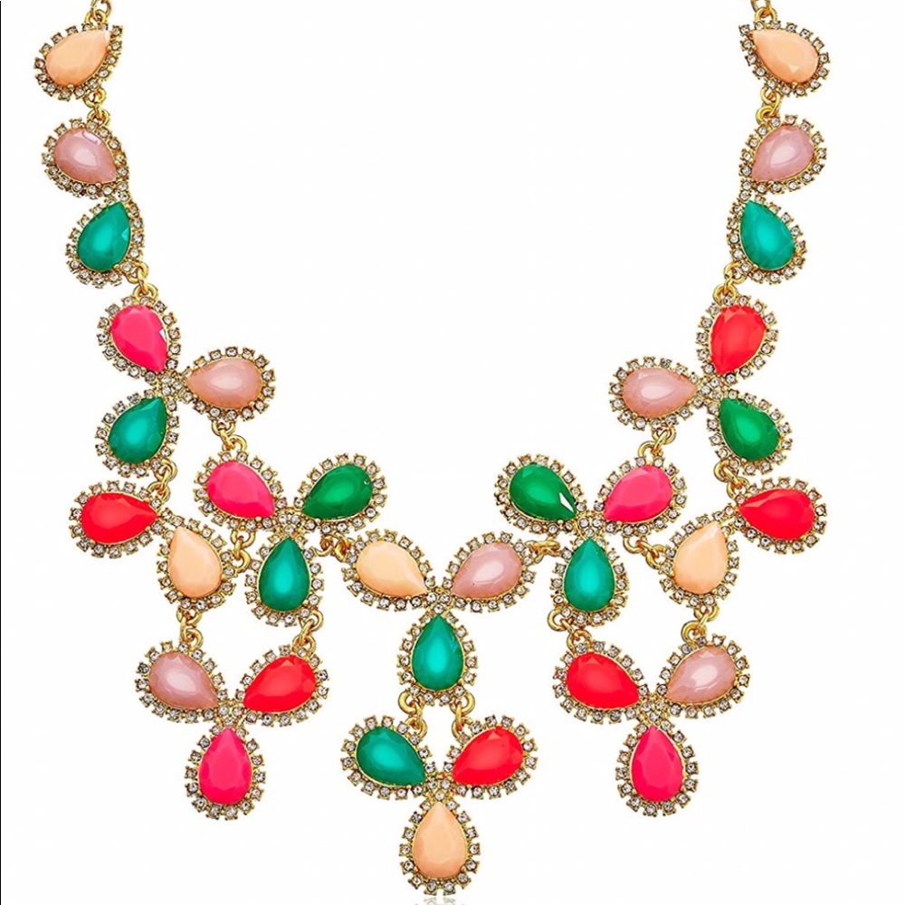 Kate Spade Balloon Bouquet statement necklace